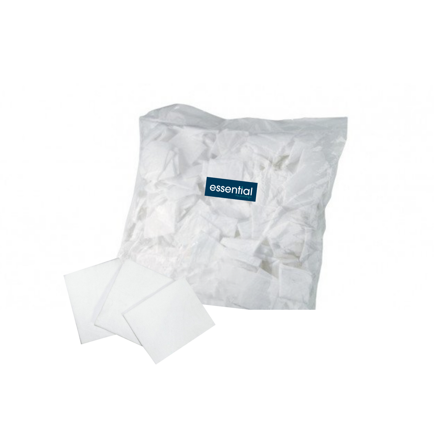 Sachet de 200 Cotons rectangulaires - 8 x 10 cm