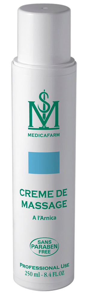 Crème de massage à l'arnica - Flacon Airless 250 ml - Medicapharm