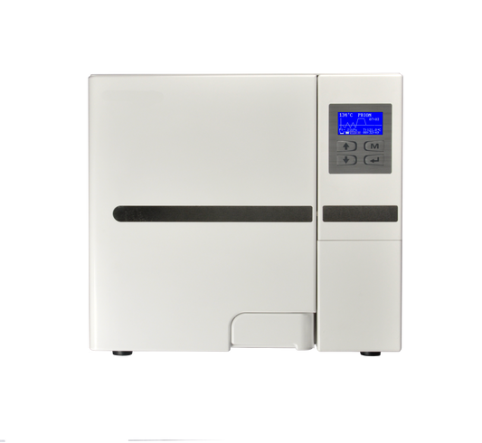 Autoclave blanc 12 Litres Classe B avec USB et imprimante intégrée