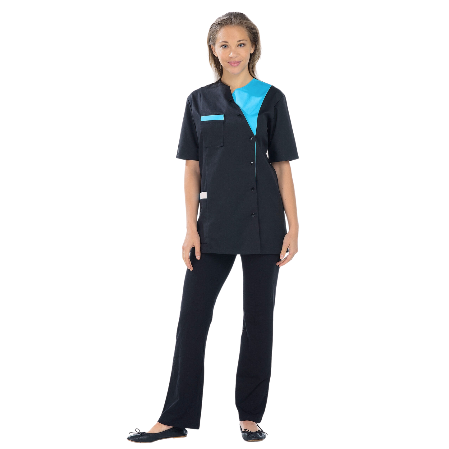 Agathe - Tunique - Manches courtes - Femme - 75 cm