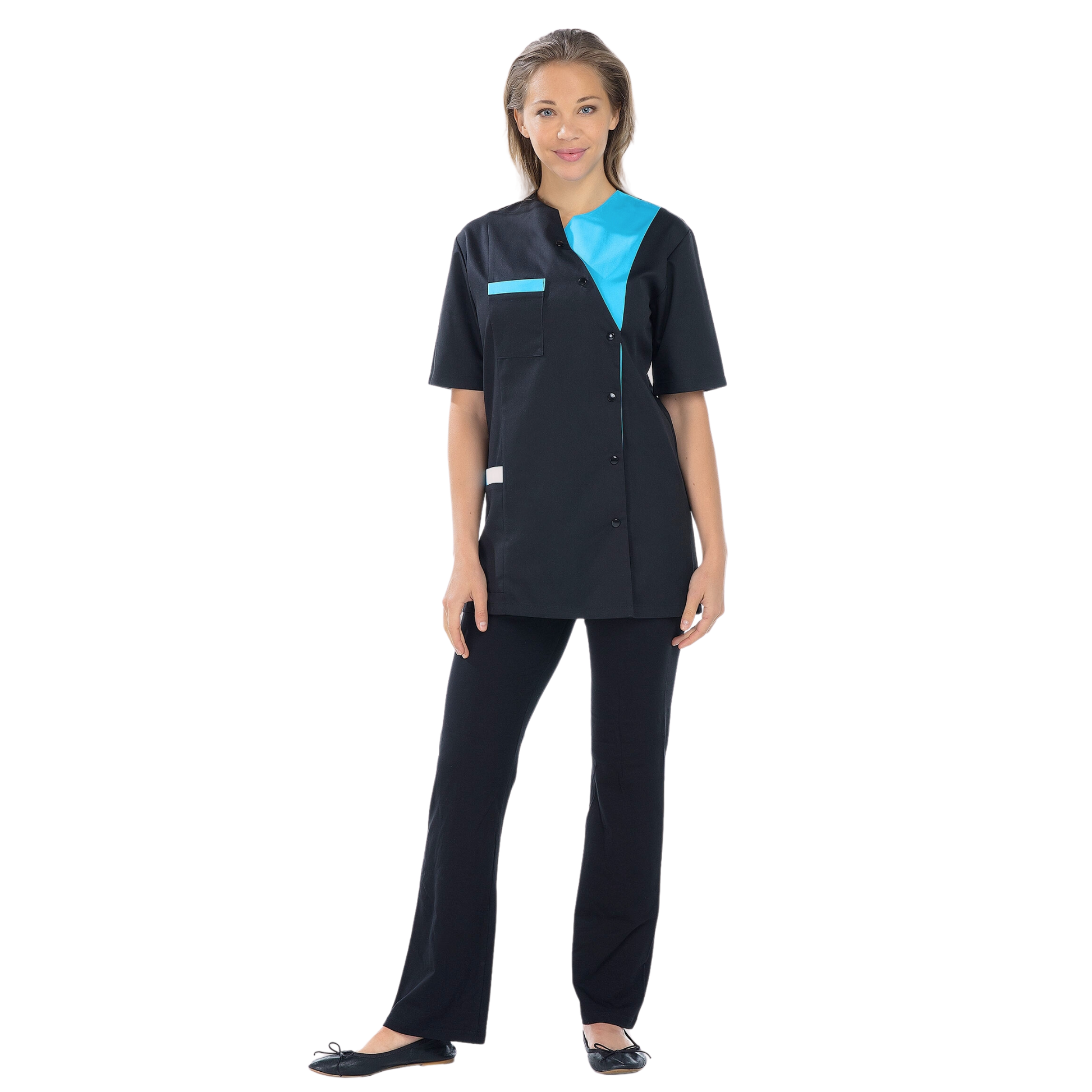 Agathe - Tunique - Manches courtes - Femme - 75 cm