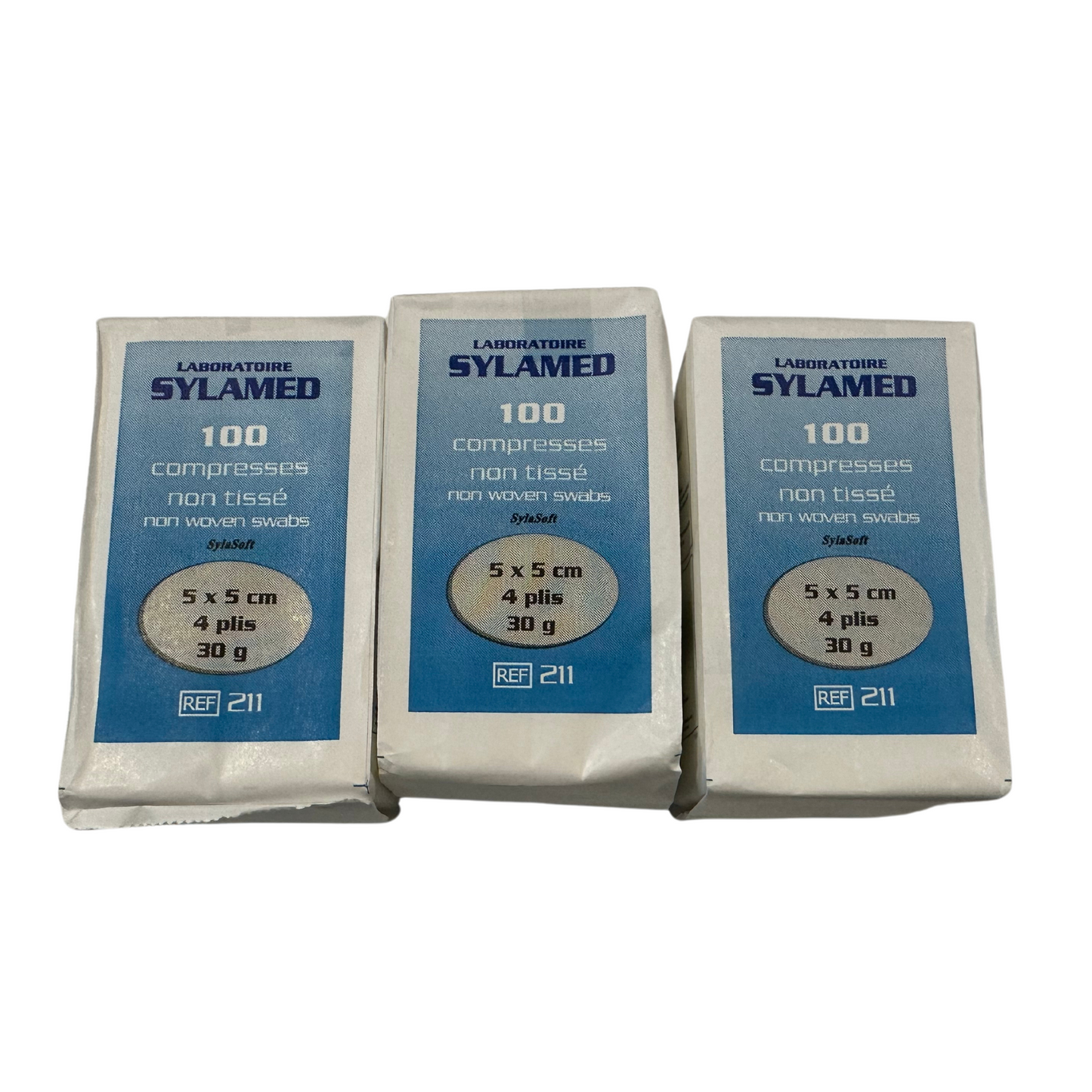 100 compresses non-tissées non stériles - 30g/m2 - Essential by My Podologie