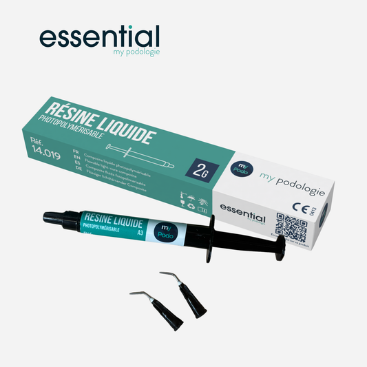 Light-curing liquid composite resin - For orthonyxias and onychoplasties - 2g